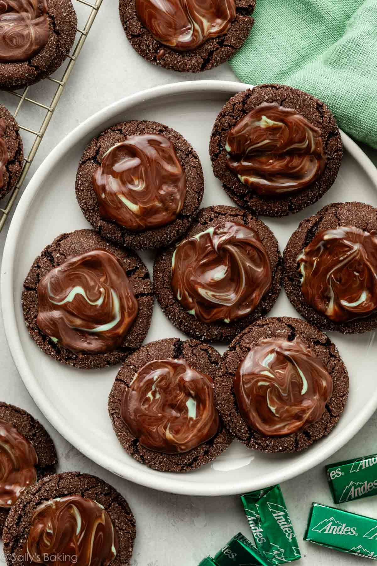 chocolate andes mint cookies - Article 3